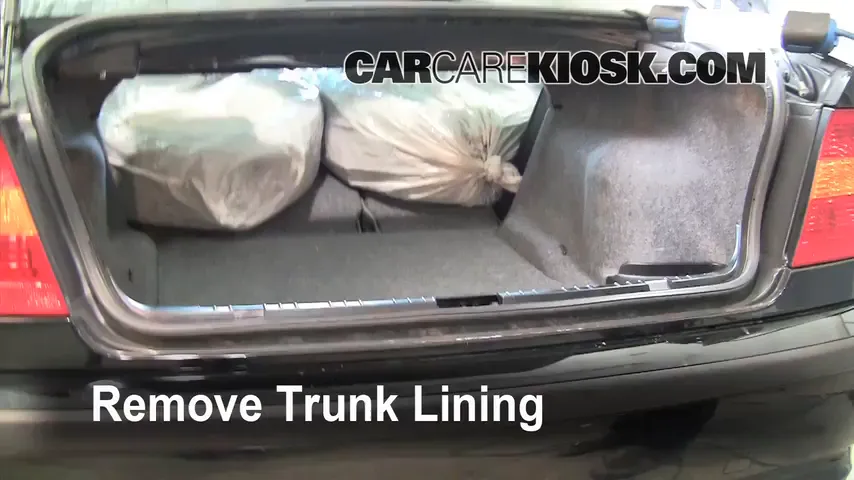 2002 BMW 325i 2.5L 6 Cyl. Sedan Tires & Wheels Change a Flat Tire